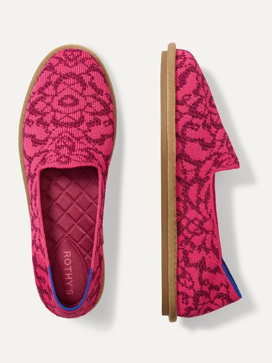 Rothy's Shoes - Rothy's The Cruiser Loafer - Fuchsia Bloom Size 9